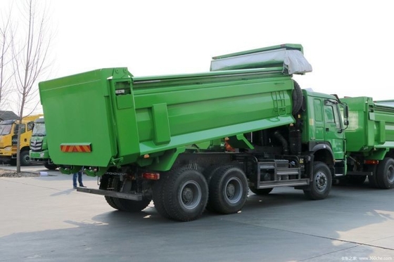 HOWO Camion lourd 340 HP 6X4 6 M Camion déchargeur avec suspension pneumatique et système multimédia