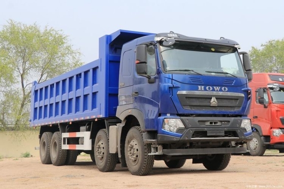 Camion lourd d'occasion Sinotruk HOWO T7H 440 chevaux 8X4 7,6 m Camion déchargeur avec réservoir de carburant de 300-400L