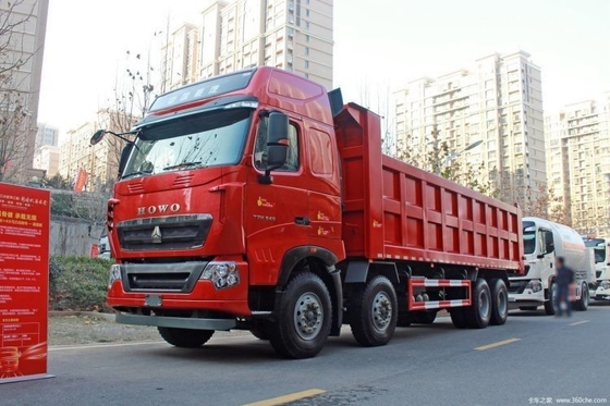 Camion à décharger Sinotruk HOWO T7H Camion lourd 540 HP 8X4 8,5m Camions à décharger d'occasion avec ESC