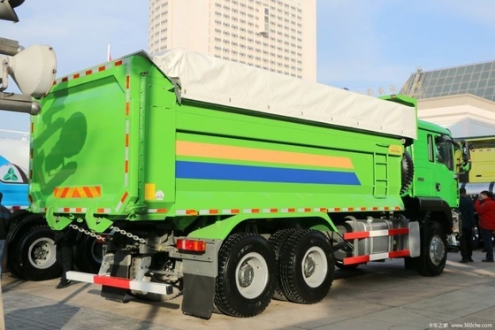 Camion lourd SITRAK G7H d'occasion 6X4 Camion déchargeur avec caméra arrière à 360° et système multimédia