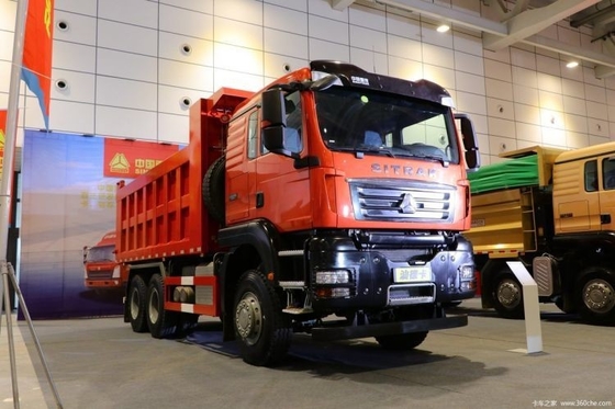 400 chevaux 6x4 8,3m camion à ordures Shandeka SITRAK G7H camion lourd avec et système multimédia
