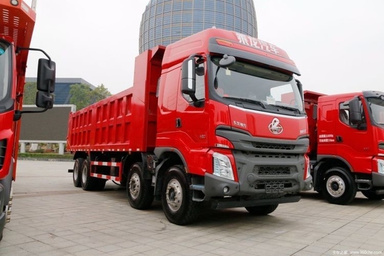 Les voitures d'occasion de la boutique chaude Dongfeng Liuqi Chenglong H7 350 HP 8X4 7,6 m Les camions à ordures avec ESC