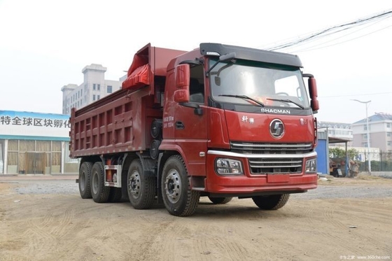 Boîte de vitesses rapide professionnel Shacman Xuande Wing 3 400 HP 8X4 6.8m camions à ordures