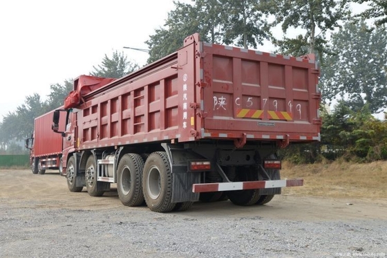 Boîte de vitesses rapide professionnel Shacman Xuande Wing 3 400 HP 8X4 6.8m camions à ordures