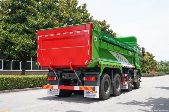 Les voitures d'occasion professionnelles de boutique FAW Jiefang J6L 350 ch 8X4 7,2m Camion à ordures Camion lourd