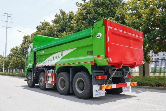 Les voitures d'occasion professionnelles de boutique FAW Jiefang J6L 350 ch 8X4 7,2m Camion à ordures Camion lourd