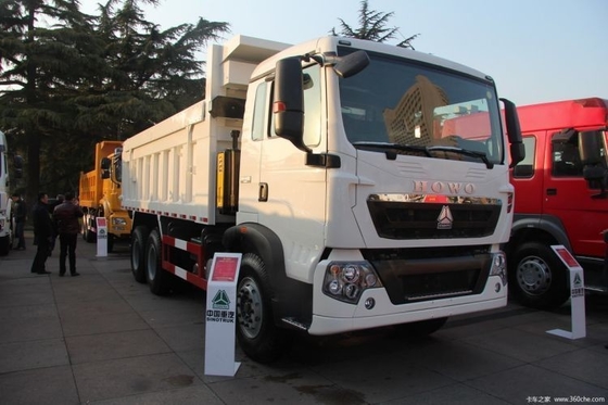 Sinotruk HOWO TX 380 HP 6X4 camionneur à décharge avec 12 virages vers l'avant et direction droite