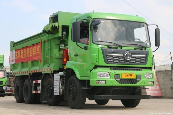 6.2m Camions à ordures 320 ch 8x4 Dongfeng Véhicule commercial Tianjin VR Camion lourd pour chaud
