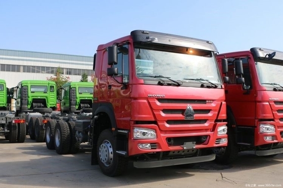 Camion lourd national HOWO 6X4 6.8m Camion déchargeur avec performance et 380 chevaux