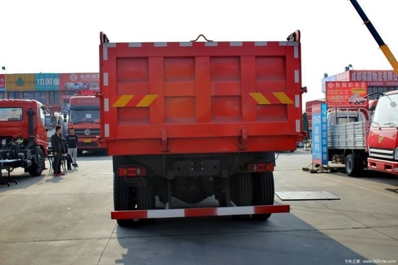 Camion commercial Dongfeng 2010 280HP 8X4 7,6m Camion déchargeur avec siège du conducteur en suspension pneumatique