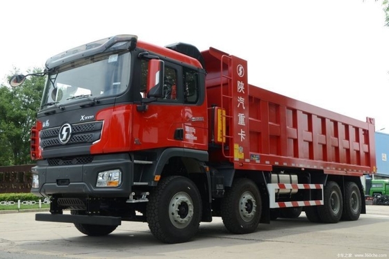 Longueur du réservoir de chargement de 8 m Shacman X3000 8X4 460 HP camion-chargeur avec 2 numéros de changement en arrière