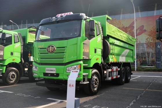 Boutique d'occasion FAW Jiefang J6P camion lourd 390 chevaux 6x4 5,6m camion de décharge pour le marché