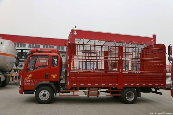 Sinotruk HOWO Commander 220HP 6.75m camion cargo avec une capacité de réservoir de carburant de 300-400L