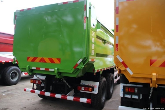 Shacman Delong X3000 336 HP 6X4 5,6m Camion à décharge de déchets avec contrôle électronique de la stabilité