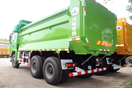 Shacman Delong X3000 336 HP 6X4 5,6m Camion à décharge de déchets avec contrôle électronique de la stabilité