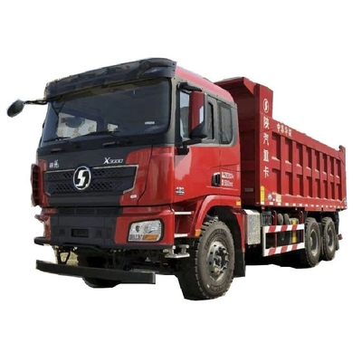 Vente à bas prix Utilisé 0 Km Shacman Delong X3000 336 HP 6X4 5,6m Camion à ordures pour 2 passagers