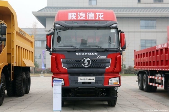 Vente à bas prix Utilisé 0 Km Shacman Delong X3000 336 HP 6X4 5,6m Camion à ordures pour 2 passagers