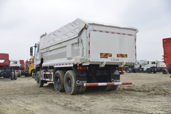 Camion lourd d'occasion Tianlong KC 350 chevaux 6x4 5,4m Camion déchargeur avec système multimédia et ABS