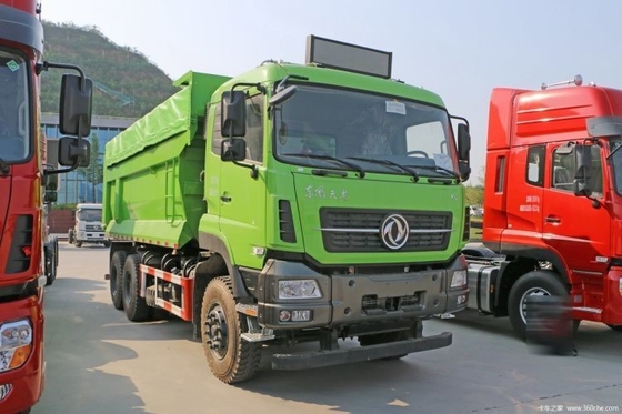 EURO 5 Dongfeng Tianlong KC 6X4 6 mètres camion de décharge avec boîte de vitesses FAST et 385 chevaux à un