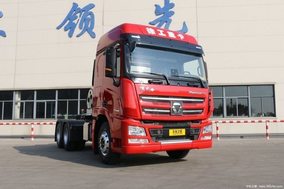 Xugong Hanfeng G7 480 chevaux 6X4 LNG Tracteur camion tête pour 2 passagers chaud et diesel