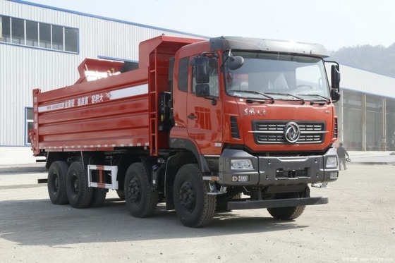 Véhicule commercial de 450 chevaux de Dongfeng Tianlong KC 8X4 8,6m Camion à ordures pour les concessionnaires de voitures d'occasion
