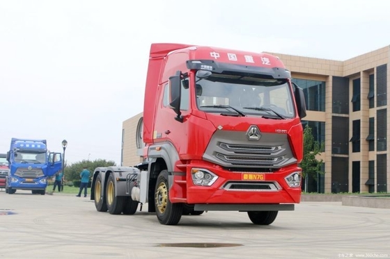 Sinotruk Haohan N7G 430 HP 6X4 camions tracteurs GNL à capacité de chargement de 30 à 40 tonnes
