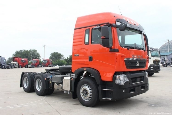 Vitesse maximale de 110 km/h HOWO TX 430 HP 6X4 Tracteur avec moteur 8L