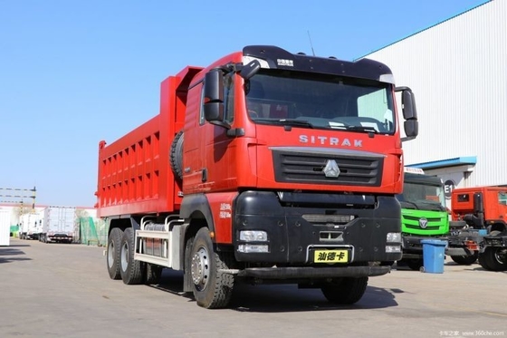 - Prêt Sinotruk SITRAK G7 400 chevaux 6X4 5,8m camions à ordures parfait pour le commerce international
