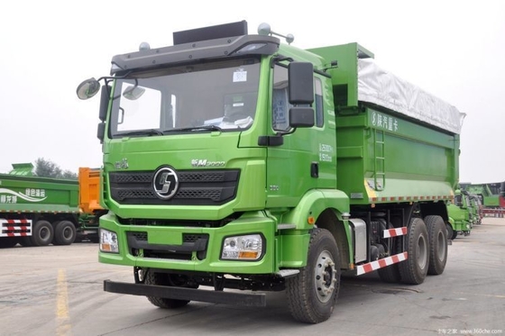 Shacman Delong M3000 350 HP 6X4 5,6m Camion à décharges avec réservoir de chargement Dimensions 5,6 * 2,35 * 1,5m