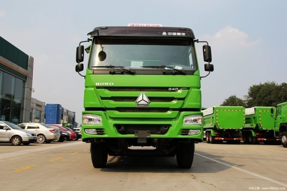 Sinotruk HOWO Camion lourd 340 HP 6X4 5,6 m Camions-déchargeurs avec longueur de réservoir de chargement 5,3-6,2 M
