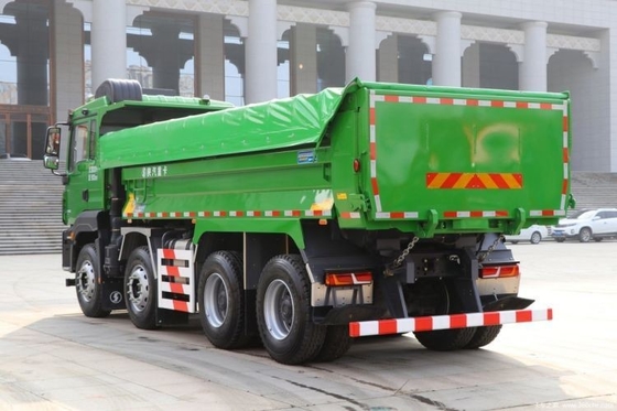 Boîte de vitesses rapide Shacman Delon M3000S 400 ch 8x4 6,5m camions à ordures pour boutique professionnelle