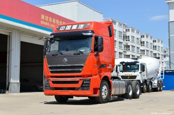 SINOTRUCK HOWO T7H à prix abordable 460 ch 6*4 4*2 tête de camion de traction avec fenêtre manuelle