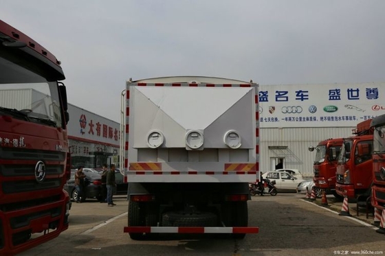 Les voitures boutiques chaudes d'occasion Shacman Delong M3000 290 HP 8X4 7,6 m Camion à ordures avec 6 cylindres
