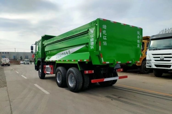 Sinotruk Haohan J5G 340 chevaux 6X4 5,6m camions à décharge avec ESC Oui et 12 chiffre de virage vers l'avant