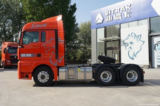 SITRAK G7S 610 HP 6X4 Tête de remorque avec grande capacité de réservoir de carburant et fenêtre automatique