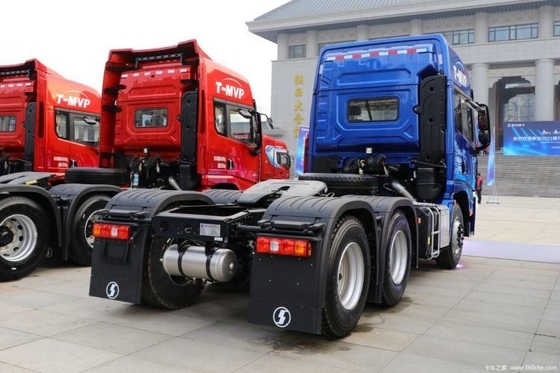 6x4 roue motrice Shacman Delong X5000 460 HP Tracteur tête avec boîte de vitesses FAST