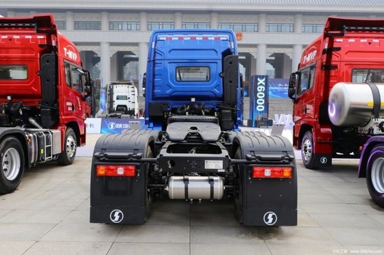 6x4 roue motrice Shacman Delong X5000 460 HP Tracteur tête avec boîte de vitesses FAST