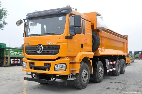 Direction droite Shacman Delong M3000 430hp 8X4 6,2m Camions à ordures pour les voitures d'occasion chaudes
