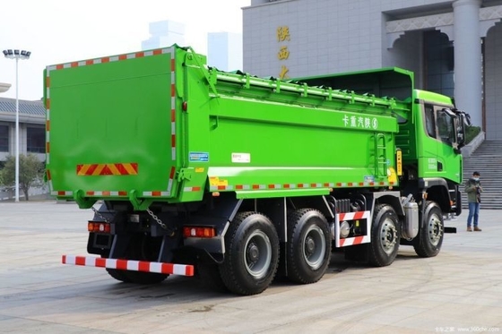 Shacman Delon X3000 400 ch 8X4 6 m camion de décharge pour climatiseur automatique et 12 pneus