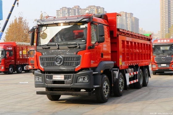 Shacman Delon M3000S Composite 350 ch 8X4 6,8m camions à ordures avec 12 chiffres de virage vers l'avant