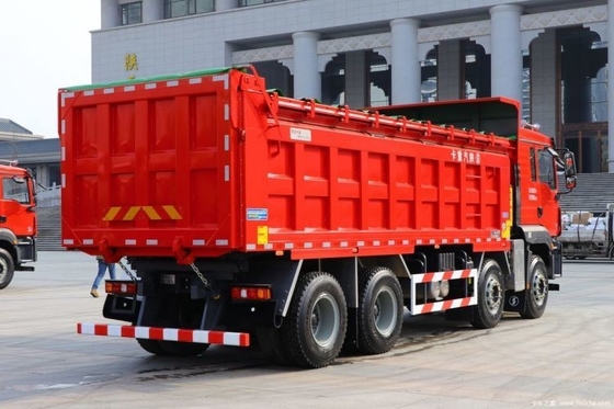 Shacman Delon M3000S Composite 350 ch 8X4 6,8m camions à ordures avec 12 chiffres de virage vers l'avant