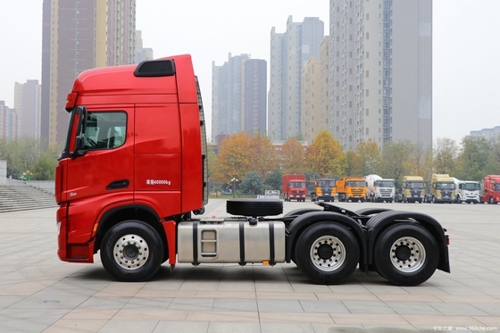 Shaanxi Auto X6000 560HP 6X4 Tête de camion à traction automatique avec une capacité de réservoir de carburant ≥ 600L