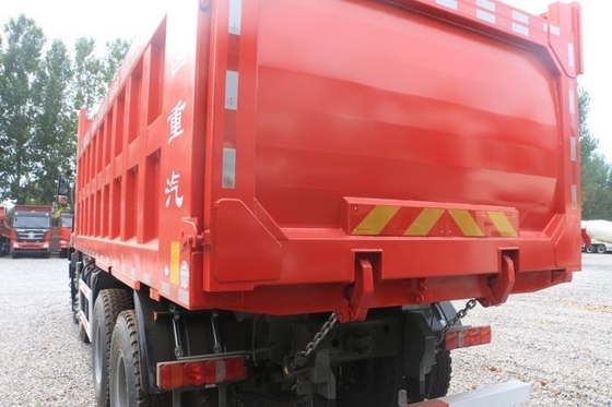 23 Boutiques chaudes d'occasion Sinotruk Haohan N7G 440 HP 8X4 7,6 m Camions à ordures avec système multimédia