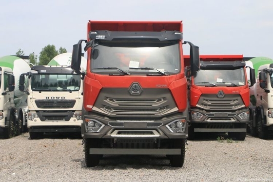 23 Boutiques chaudes d'occasion Sinotruk Haohan N7G 440 HP 8X4 7,6 m Camions à ordures avec système multimédia