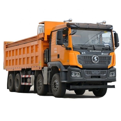 Shacman Delon M3000S 400 HP 8X4 6.8m camions à ordures 12 système multimédia à virage vers l'avant