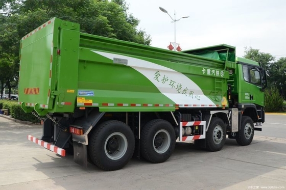 31-40T Capacité Shacman Delon X5000 430hp 8X4 6,5m camions à ordures pour les voitures d'occasion boutique chaude