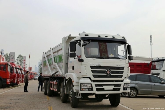 Professionnel de seconde main Shacman Delong M3000 290 HP 8X4 7.6m camion de décharge avec ESC