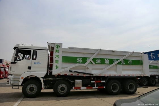 Professionnel de seconde main Shacman Delong M3000 290 HP 8X4 7.6m camion de décharge avec ESC