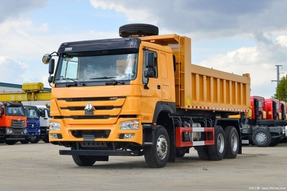 Camion à décharge de 6 x 4 6 mètres SINOTRUCK Chengdu Véhicule commercial HOWo V7 Camion lourd