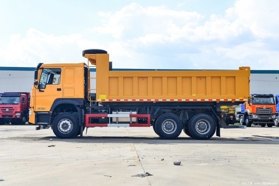 Camion à décharge de 6 x 4 6 mètres SINOTRUCK Chengdu Véhicule commercial HOWo V7 Camion lourd